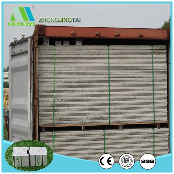 China Manufacturer Green Sound/Water/Moisture Insulation EPS Cement Wall Panels/Boards