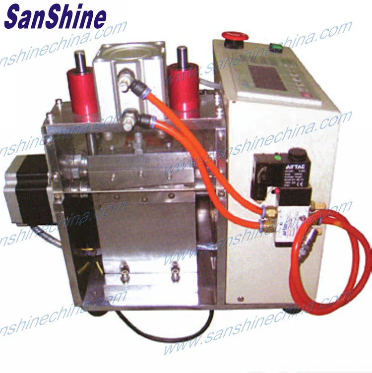 Fil de cuivre/aluminium, bande, gaine thermorétractable Machine de découpe automatique (SS-CT01)