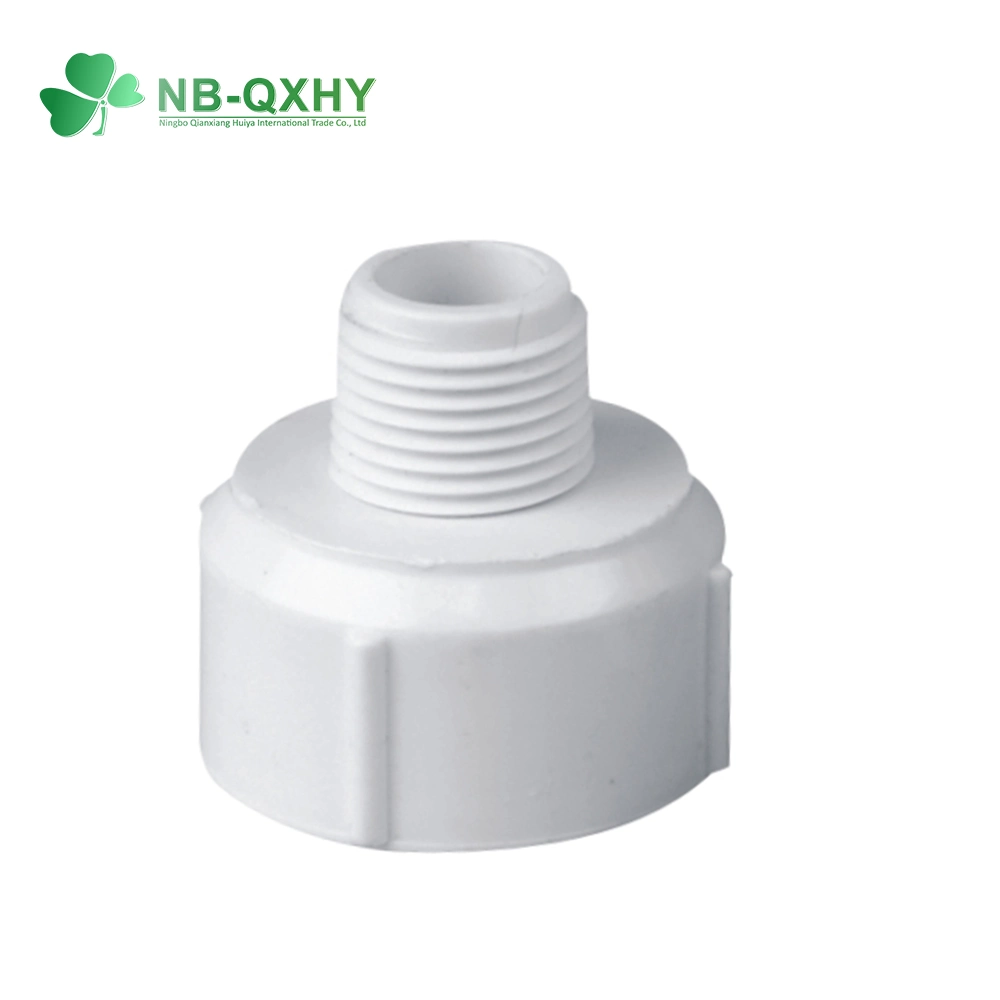 China UPVC PVC BSPT British Standard Pipe Fitting End Cap with Female Thread