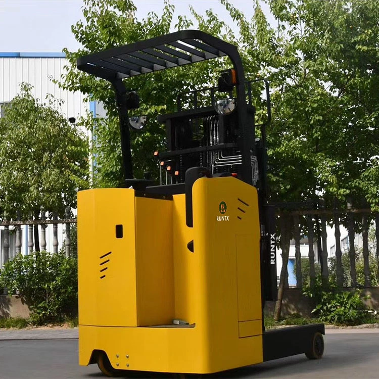 Highly Recommended Electric Forklift 24V Battery 2ton Seat Type Reach Truck with CE