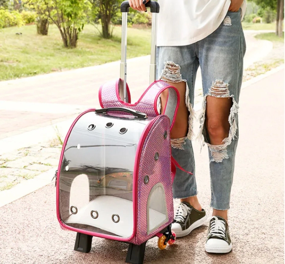 Hot vender mascota malla portadora de la mochila de viaje para pequeñas mascotas cachorro producto