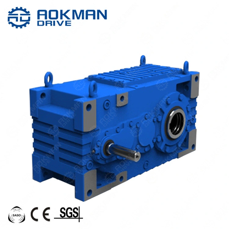 MCB Series Hollow Shaft Industrial Gearbox Helical Gear Speed Reducerl