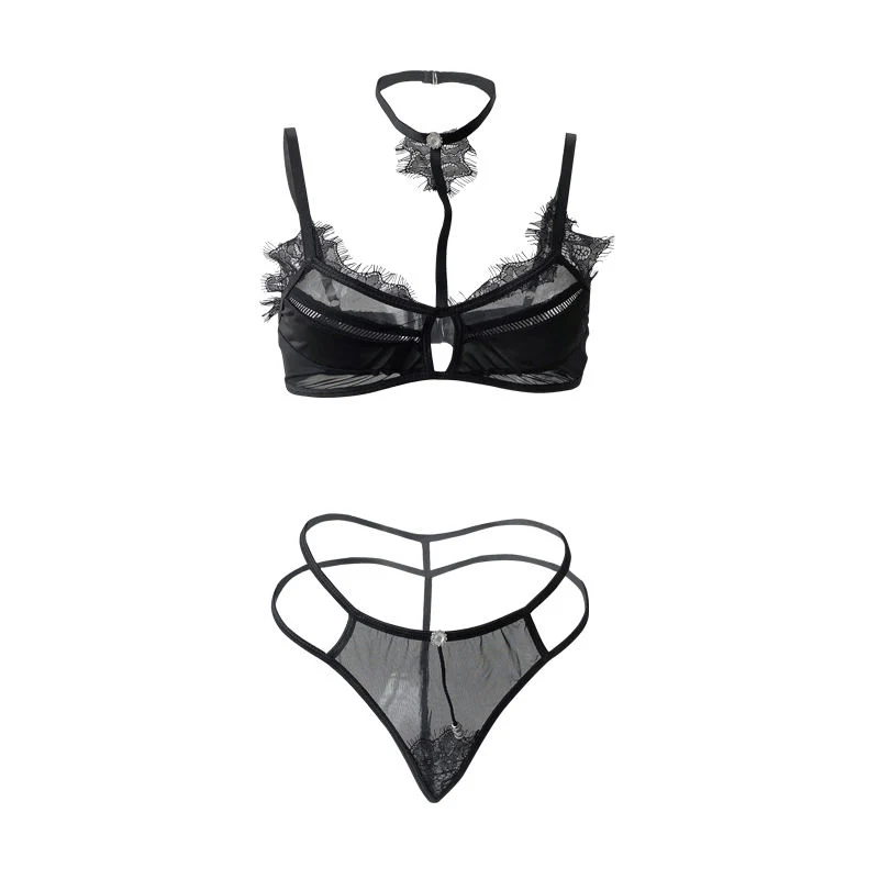 Skylark Best Selling Quality Black Woemen's Unterwäsche Sexy Spitze Unterwäsche