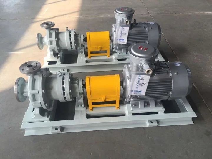 ISO 2858 Semi-Open or Open Impeller Horizontal Ss Centrifugal Chemical Pump