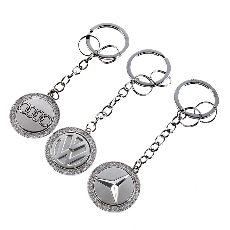 Loja de Gift Atacado Custom Luxo Promocional Metal Keyring