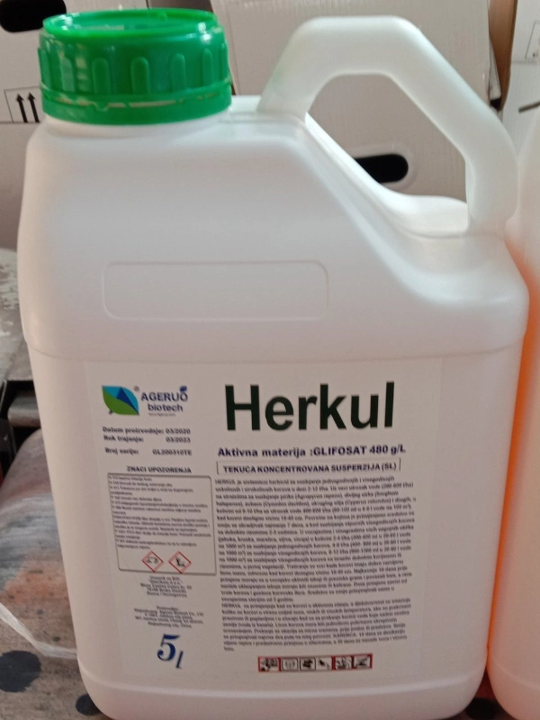 Herbicida líquido de alta calidad para malezas y hierbas, a base de glifosato 480 SL 360g/L 540g/L SL, para la agricultura orgánica.