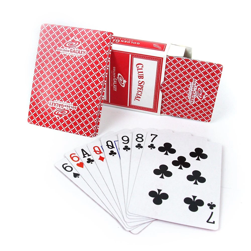 Wholesale Cheap Promotional Personalized Custom Printing Front and Adult Board Games Playing Cards Poker