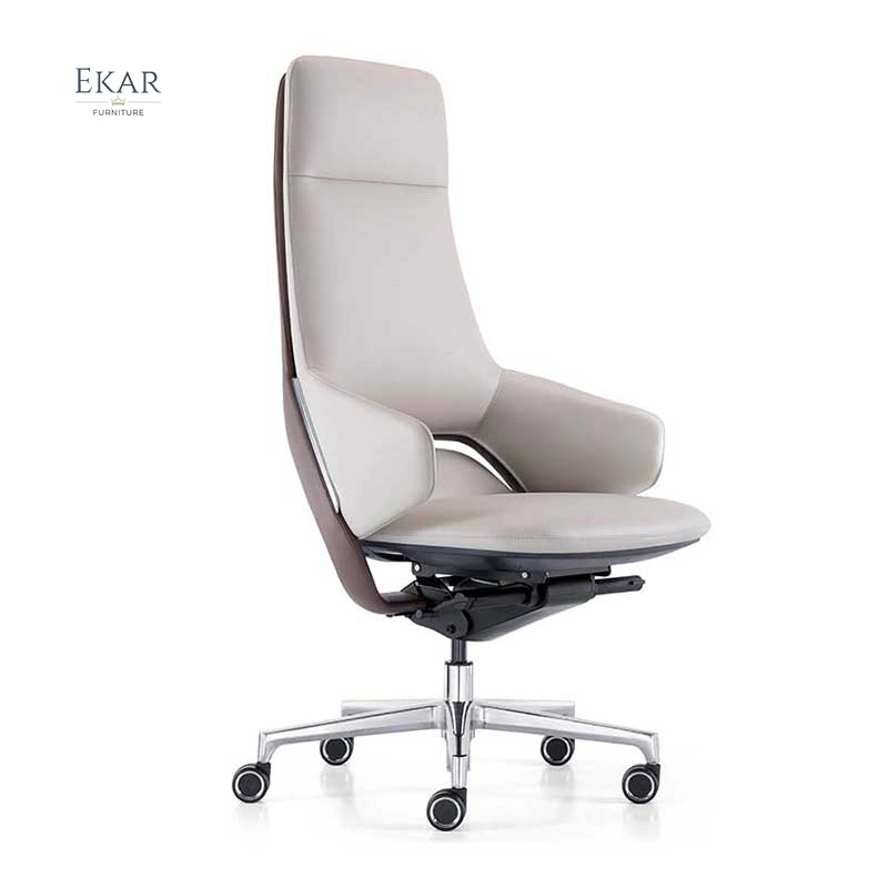 Luxury Home Office Furniture Modern Executive Swivel Chair Lift Function Leather Office Chair with Armrest