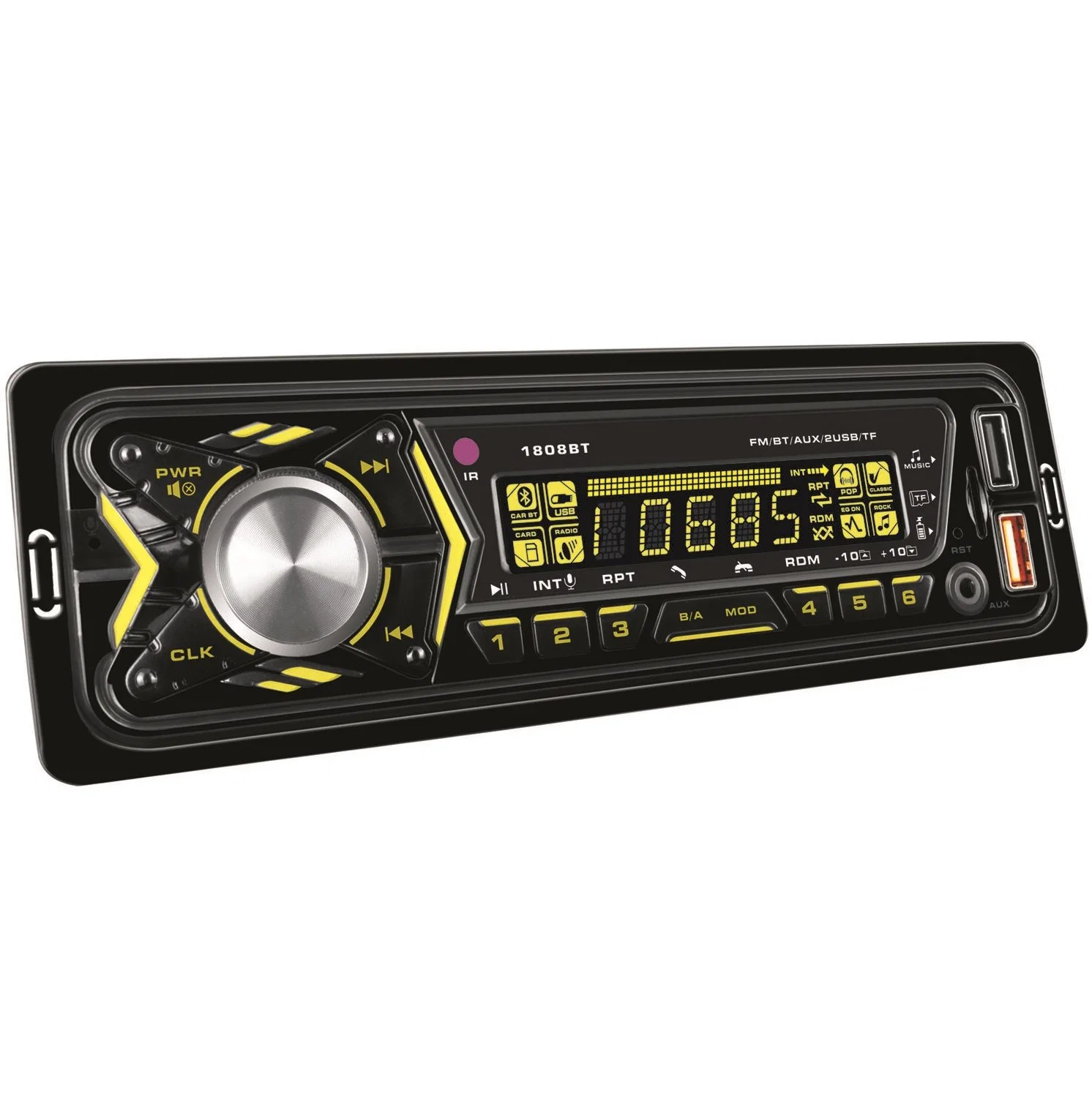 Alquiler de reproductores de MP3 Panel fijo Bluetooth USB SD AM FM DAB+RDS