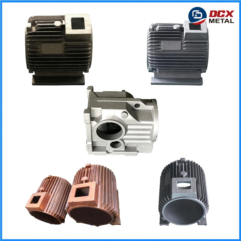 Custom Mold Cast Auto Parts/A380 Aluminum/Zinc Alloy Motor Housing Die Casting