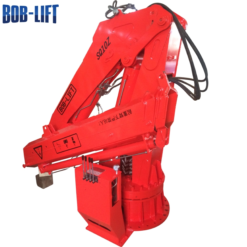 10 Ton Knuckle Boom Truck Marine Crane with Customization Service for Sale