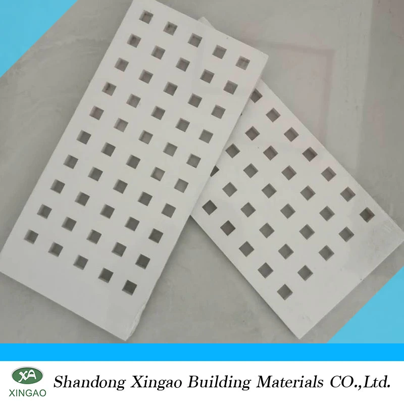 Perforated Gyspum Board/Perforated Plasterboard/Square Round Hole Customized to South Africa