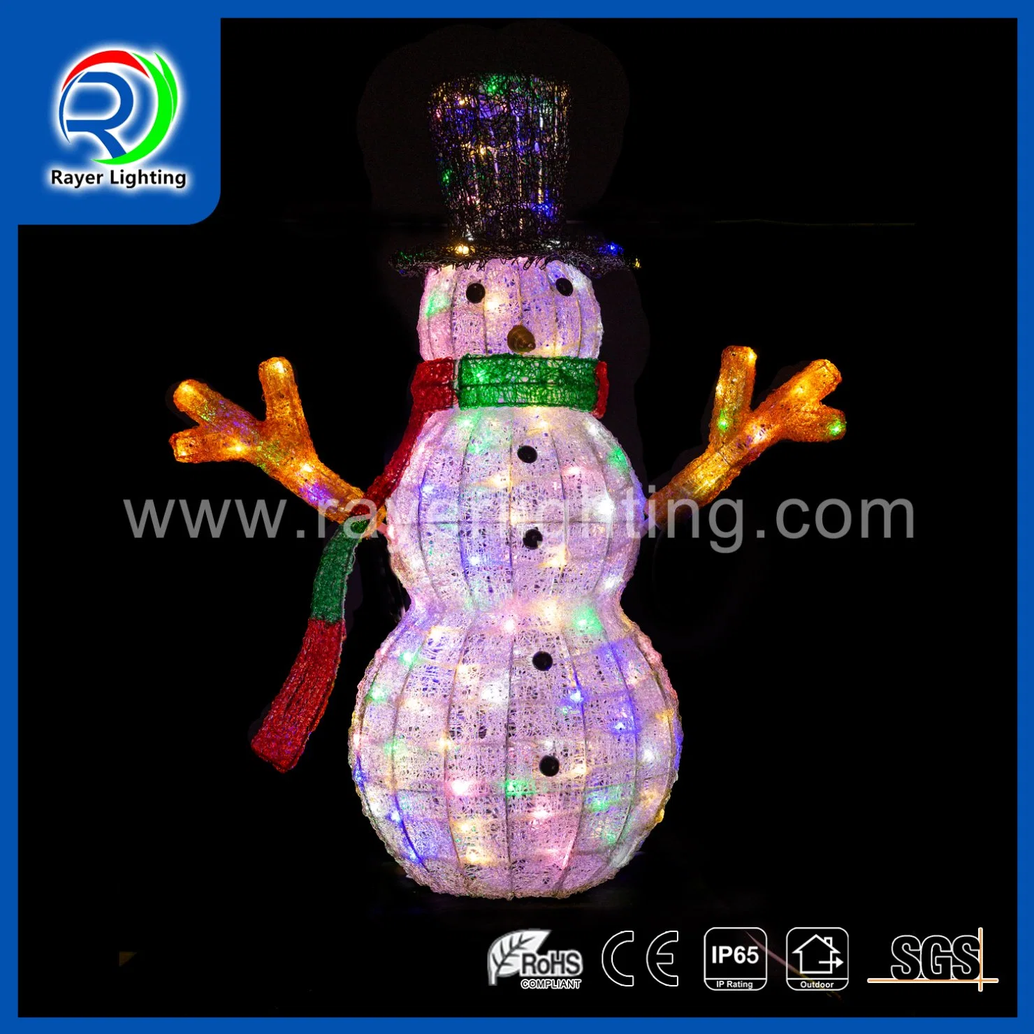 عيد الميلاد الضوء مهرجان الديكور LED ضوء LED سنومان ضوء LED