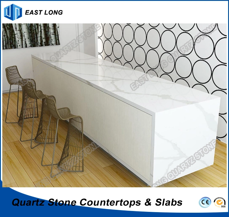 High Quality Kitchen Countertop for Home Decoration with Quartz Stone Material