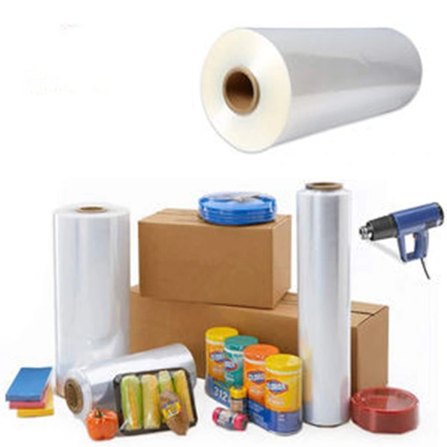 Clear Plastic Eco Friendly POF Heat Shrink Film / Heat Shrink Wrap for Food Packaging