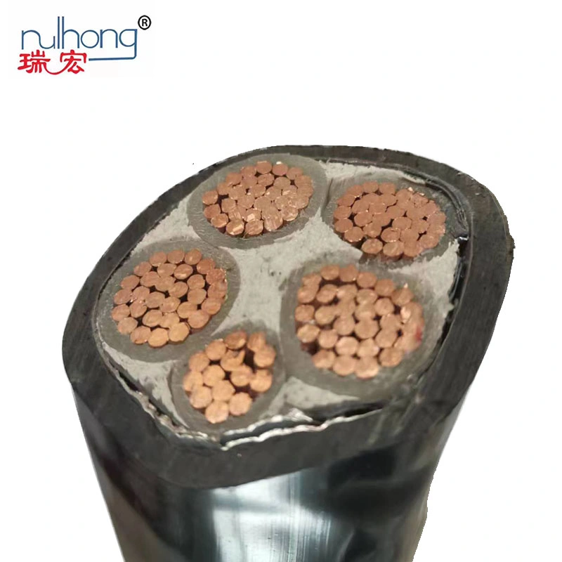 Halogen-Free Low Smoke Flame-Retardant Copper Core PE Insulation PVC Sheath Fine Steel Wire Swa Cable Power Wire