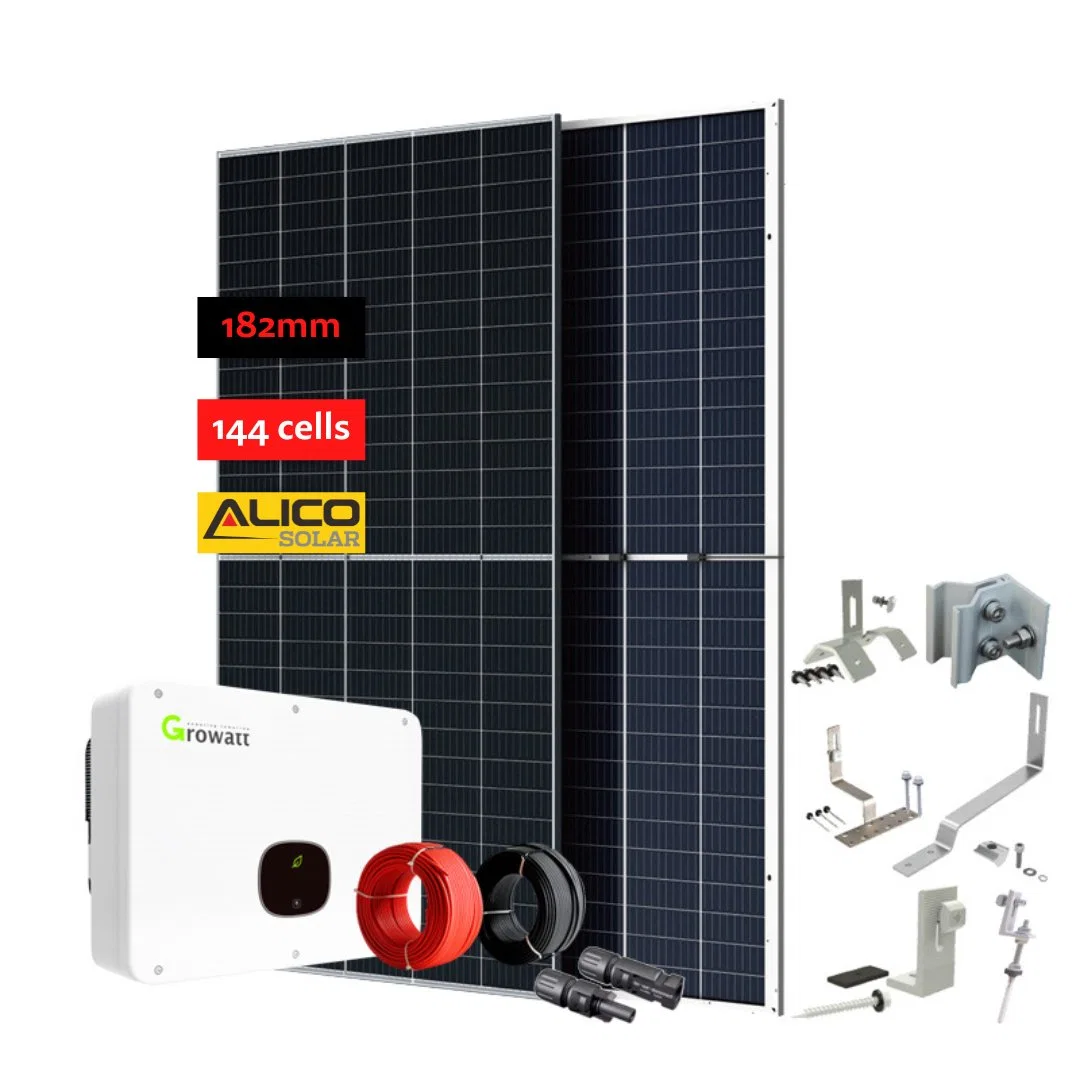 Nouveau 2023 moins cher 15kw Home module Kit Prix 10kw 15kw 20 kVA 25 kw Groupe de panneaux 100 kw énergie solaire PV activée Système de générateur solaire à grille