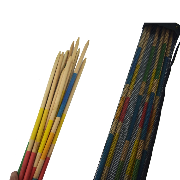 Tradicional clássico Bamboo Mikado Giant Custom Pick up Sticks jogo