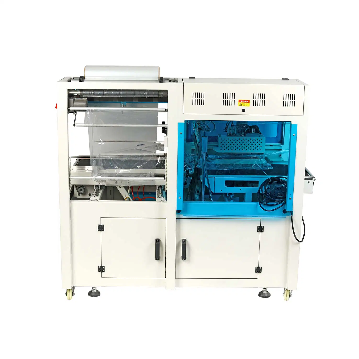 Automatic Continuous Side Sealing and Cutting POF Film Package Machine