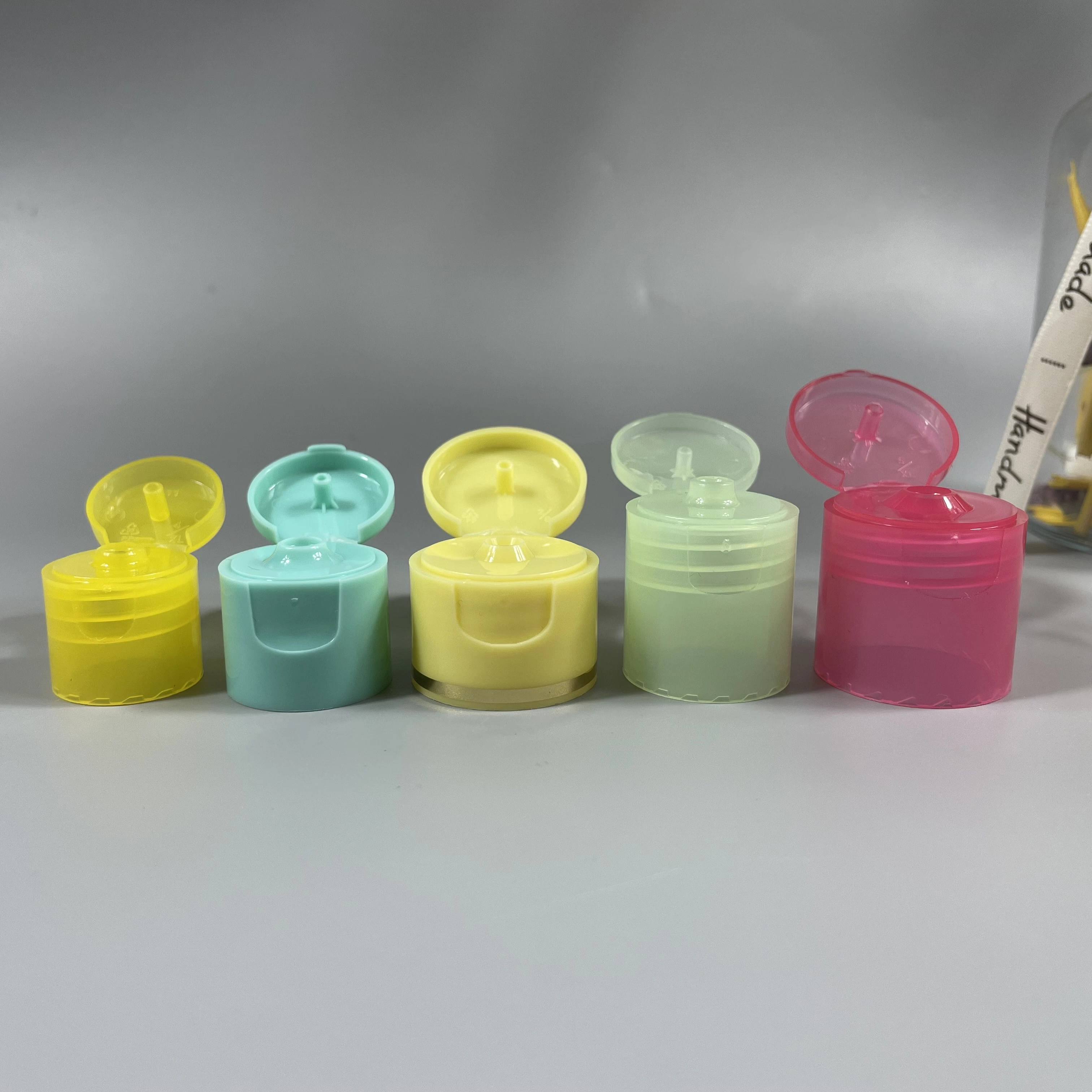 Factory Professional Production Plastic Cap Flip Top 20/41024/410 28/410 Flip Top Cap for Shampoo Bottle