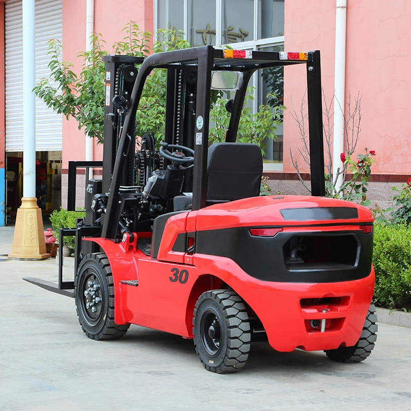 3 Ton 3000kg Diesel-Powered Industrial Forklift