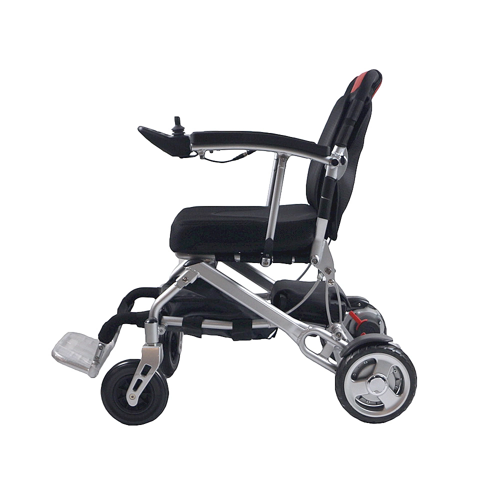 Factory Direct Sales of Lithium Battery Four Wheel Foldable Electric Wheelchairs for The Elderly