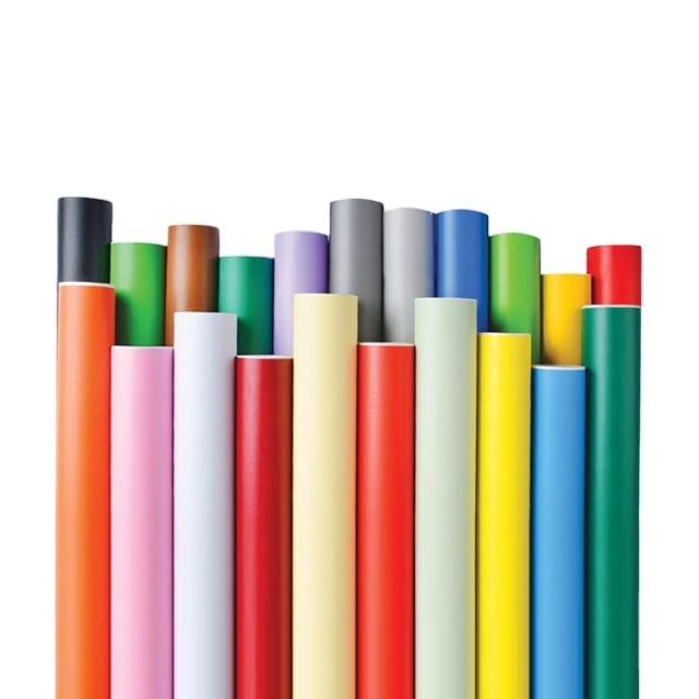 Colourful PVC Self Adhesive Paper in Rolls or Sheets