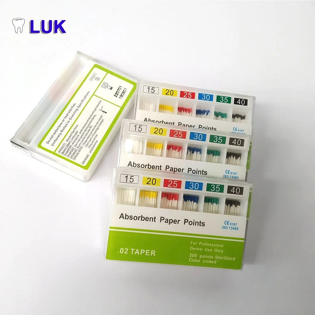 OEM Label Welcomed All Type High quality/High cost performance  Dental Gp/PP #15-80