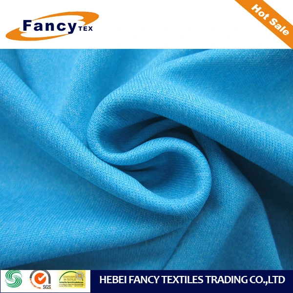 100pct Poly Melange Color Knitting Fabric