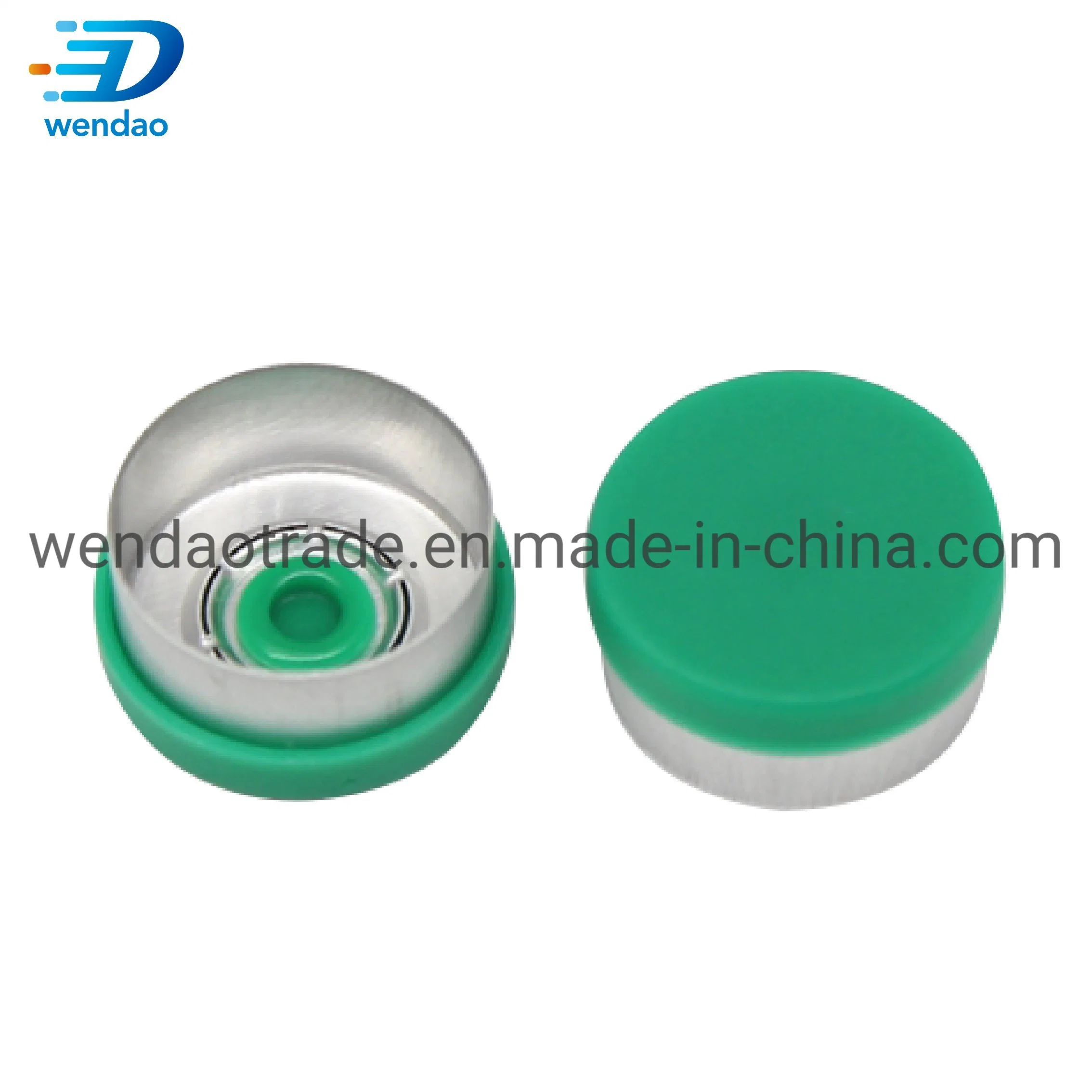 Customized Color Injection Vial Cap Medicine Glass Bottle Aluminium Plastic Vial Cap