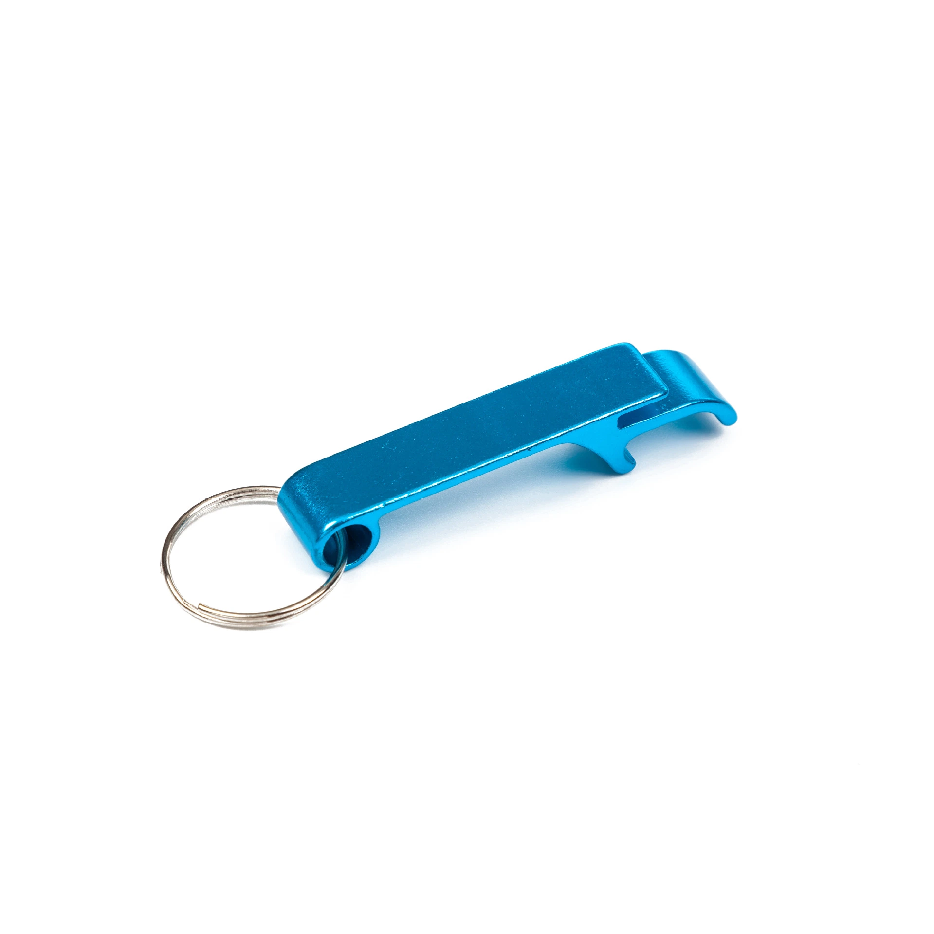 Small Portable Opener Metal Aluminum Alloy Beer Keychain Bottle Opener with Ring