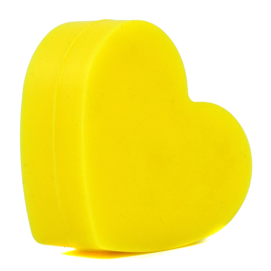 17 мл Heart Containers Silicone Wax Containers Non Stick Wax Oil Многофункциональные запоминающих устройств с разноцветными разъемами