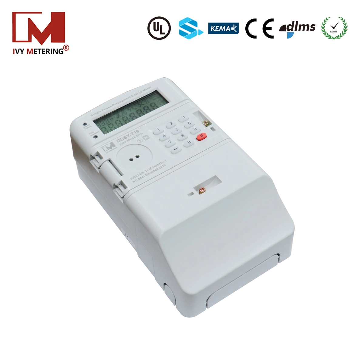 Hot Selling High Accuracy Kema Certificate GSM Relay Smart Meter