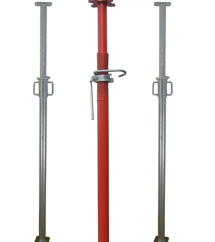 Construction Steel Scaffolding Poles Adjustable Post Jack