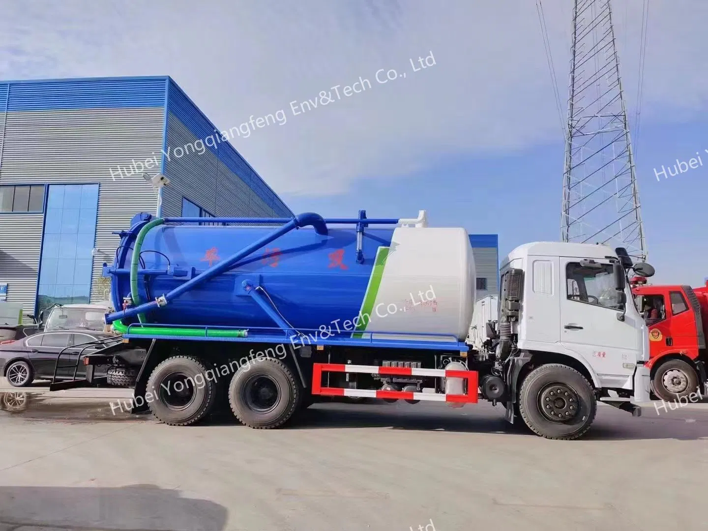 Good Price 6X4 Vacuum Sewage Truck 18cbm 20cbm Sewage Suction Truck