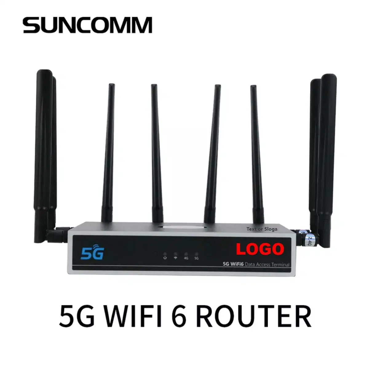 Hot Selling 5g CPE WiFi Router with SIM Card Slot External Antenna Suncomm O2 Mesh Home Enterprise Routeur Modem 5g