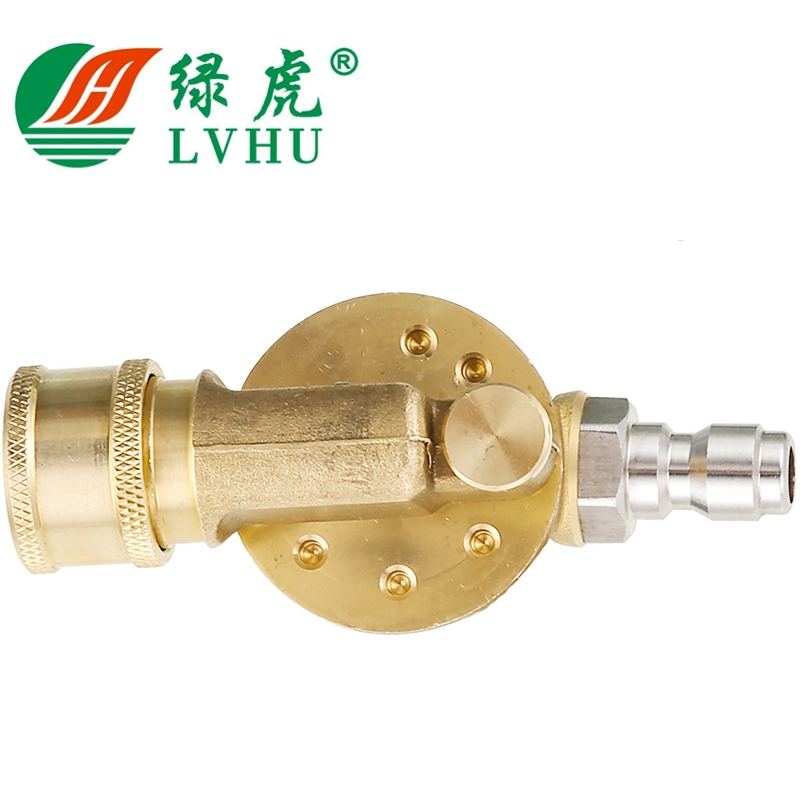 270 Degree Pressure Washer Fittings Hose Pipe Connector Quick Connecting Pivoting Coupler