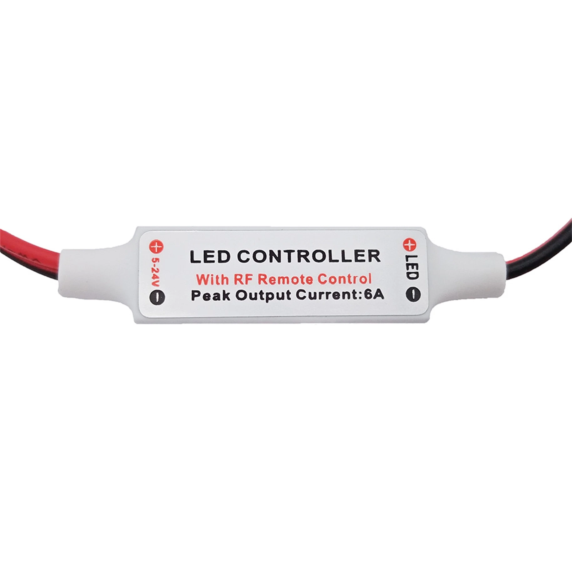 Controlador de luz LED interruptor atenuador con control remoto para RF inalámbrico tiras RGB