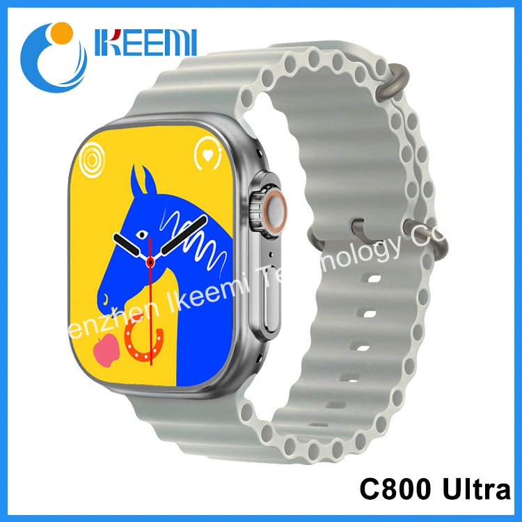 Ultra Smartwatch 46/49 mm de gran pantalla girar tres botones completamente la función Reloj inteligente Smartwatch