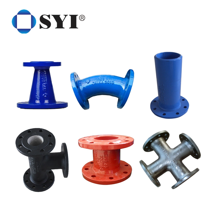 Syi ISO 2531 En 545 En598 Ductile Iron Flanged Pipe Fittings for Water Pipeline