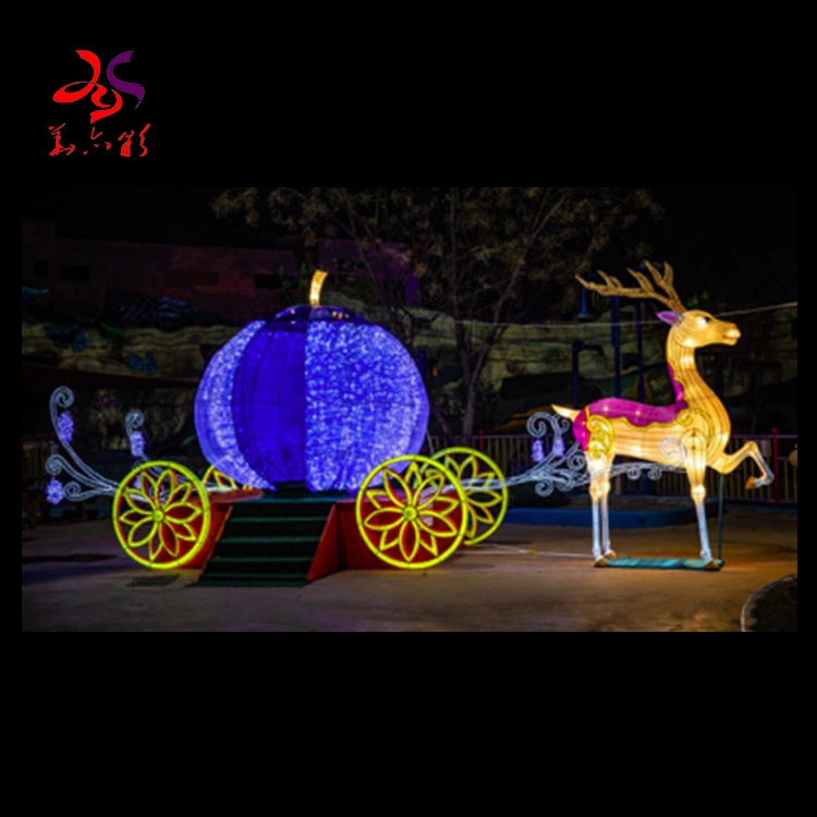 2022 Navidad Reeno personalizado con Cart Motif Light