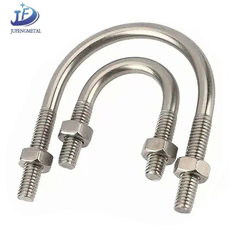 Custom Galvanized U Bolts Auto Part Pipe Clamp Stainless Steel U Bolt