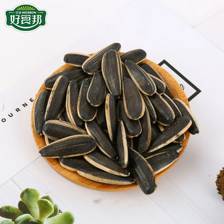 Black Sunflower Seeds Withe Stripe Nut & Kernels Snacks Roasted Sunflower Seeds Cheap Price Wholesale/Supplier