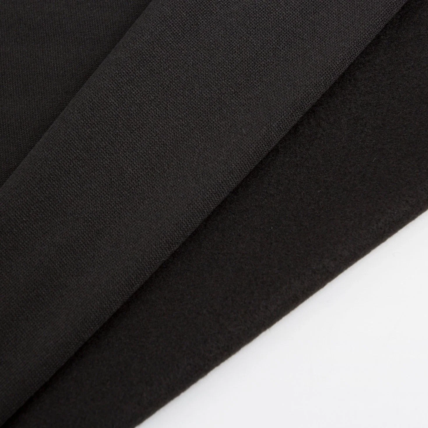 Polyester Spandex Knitting Fabric Brushed Fleece