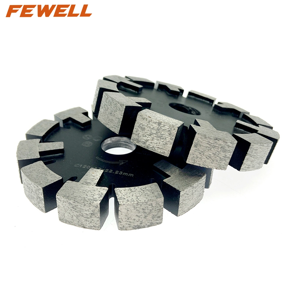 120*12*22.23mm 17mm Thickness Wall Floor Heating Cutting Diamond Tuck Point Saw Blade for Grooving Hard Concrete Granite