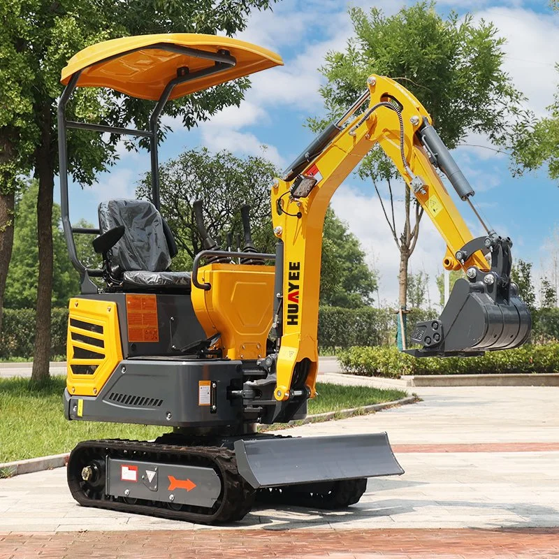 Cheap Price Chinese Mini Excavator 1 Ton Mini Small Crawler Digger 1200 Kg Mini Diesel Track Excavator