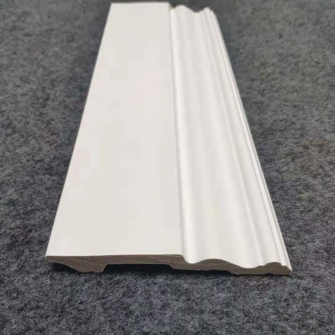 Waterproof White Foam Baseboard Skirting Wall Skirting Board Protectors Indoor Decoration