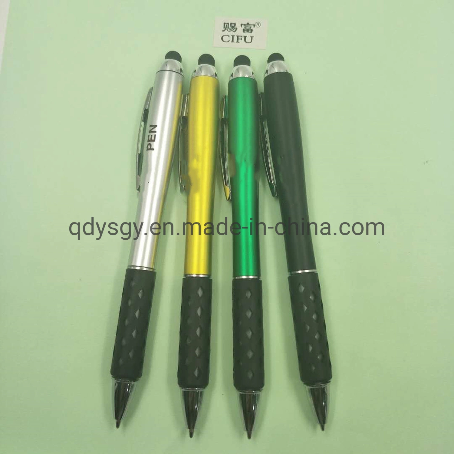 Office Supply Stylus LED Light Ball Pen Ballpoint Pen