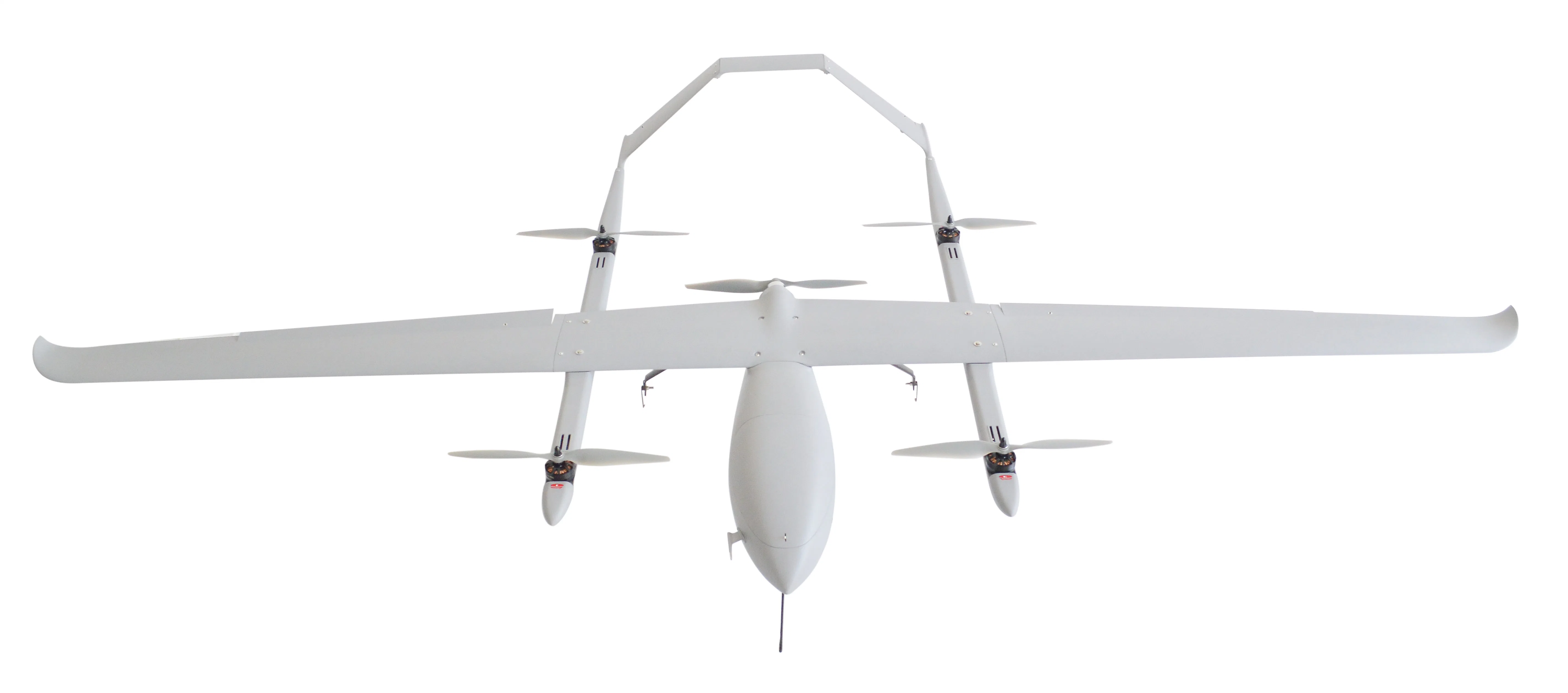 Vtol Fixed-Wing Uav, Gas and Electric Hybrid and Pure Electric Versions