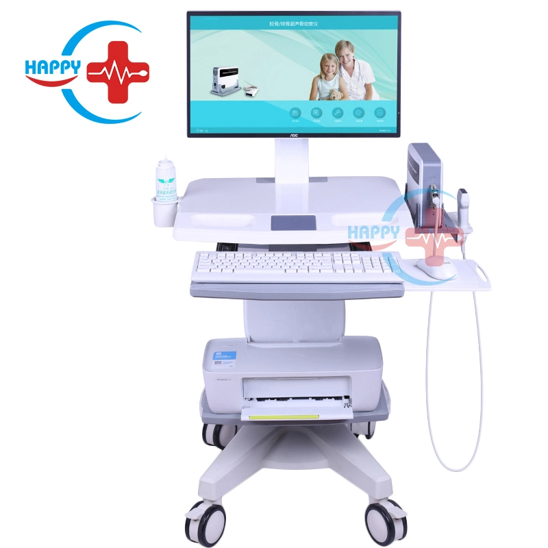 Hc-B098 Best Quality High Effective Trolley Type Digital Ultrasonic Bone Densitometer